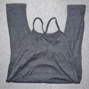 Stem Girls Gray Sleeveless Jumpsuit